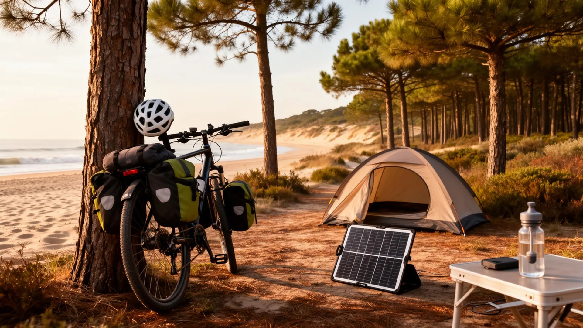 Biscarrosse cycling adventure